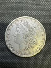 1880 Morgan Silver Dollar 90% Silver Coin 0.93 Oz