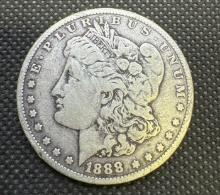 1888-O Morgan Silver Dollar 90% Silver Coin 0.92