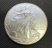 2009 American Eagle Walking Liberty 1 Troy Oz .999 Fine Silver Bullion Coin