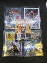 5x Basketball Cards Kobe Luka Jokic Jayson Tatum