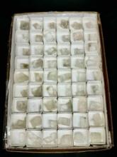 Flat of Halite Mineral Specimens