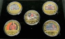 24k Gold Plated Michael Jordan Collector Coins