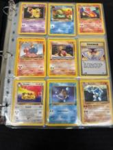 Binder Of Pokemon WTOC 1990s Cards 1st Edition Base,Team Rocket, Fossil, Jungle, Base 2 and Neo Geo