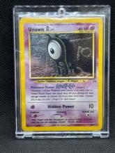 Pokemon Card Holo Unown