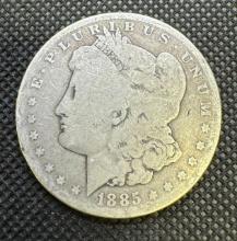 1885-O Morgan Silver Dollar 90% Silver Coin