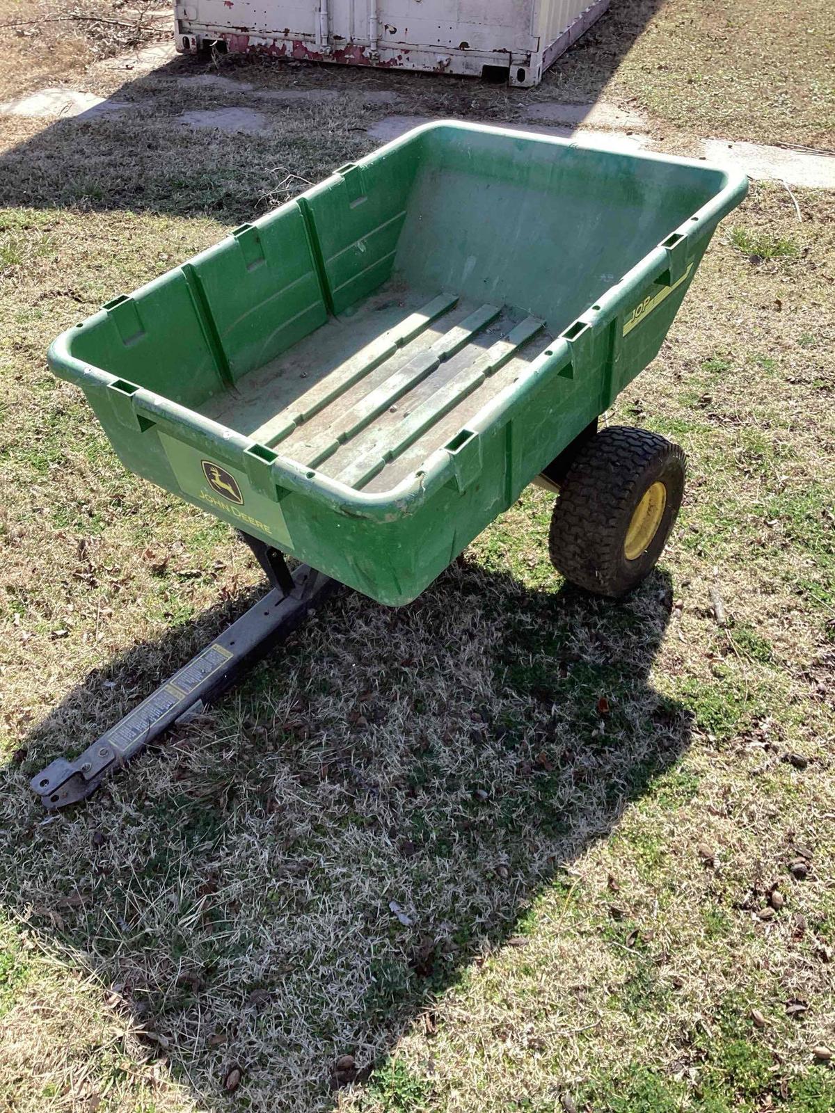 John deer lawn cart