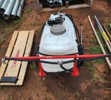 25 gallon lawn mower yard sprayer trailer