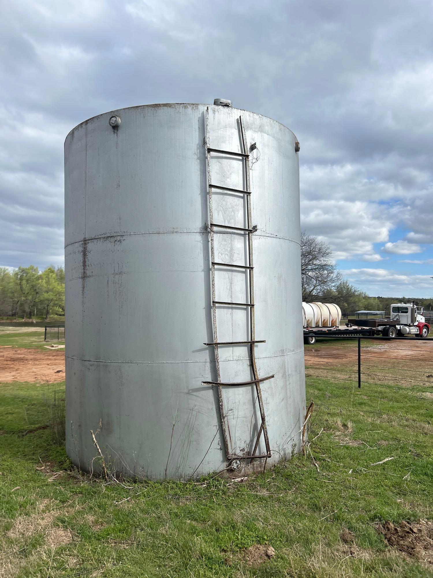 12ft wide by 16ft tall grain storage bin