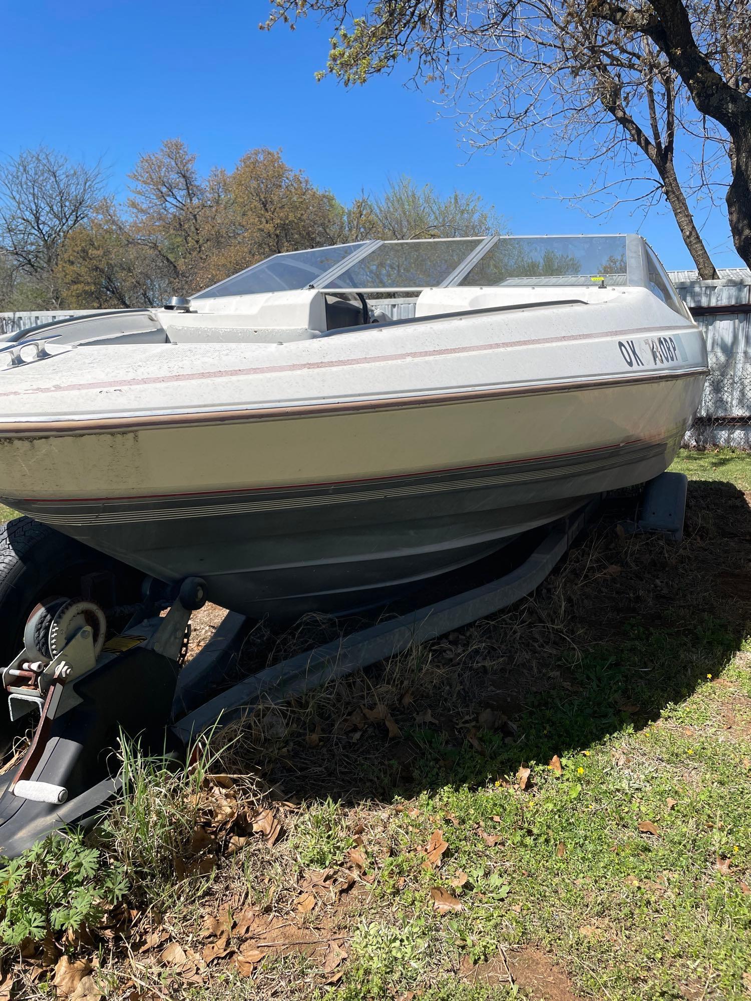 Bayliner 16ft v hull boat