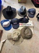 box of mens hats