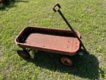 vintage steel wagon