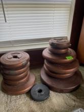 barbell end weights