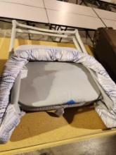 Folding bassinet, used