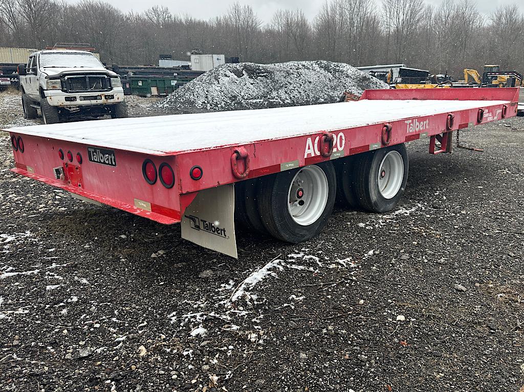 2008 TALBERT 20 TON TAG TRAILER