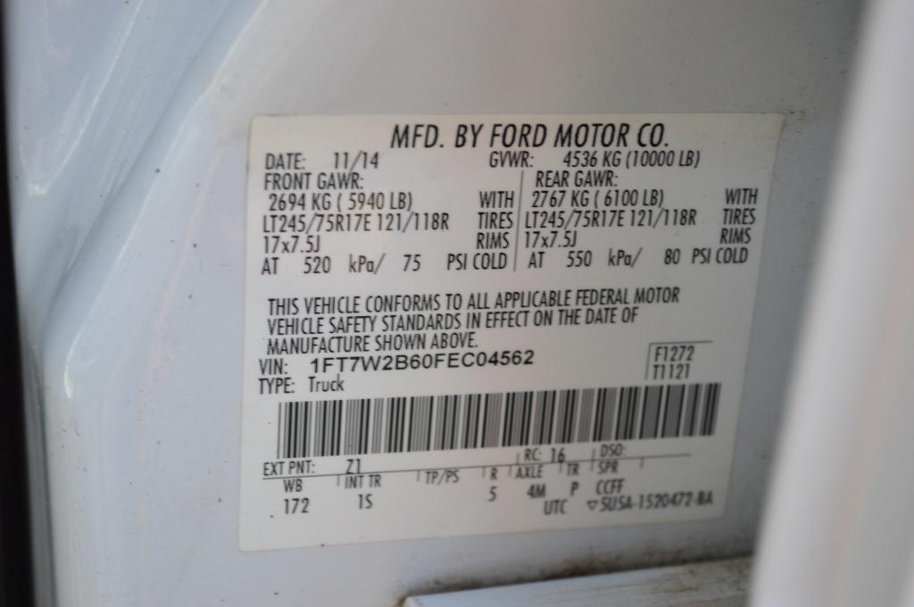 2015 Ford F-250 Crew Cab 4WD