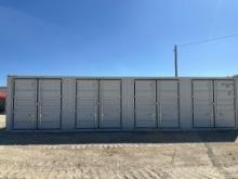 40' High Cube Multi-Door Shipping Container