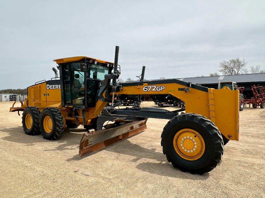 2015 Deere 672GP Motor Grader