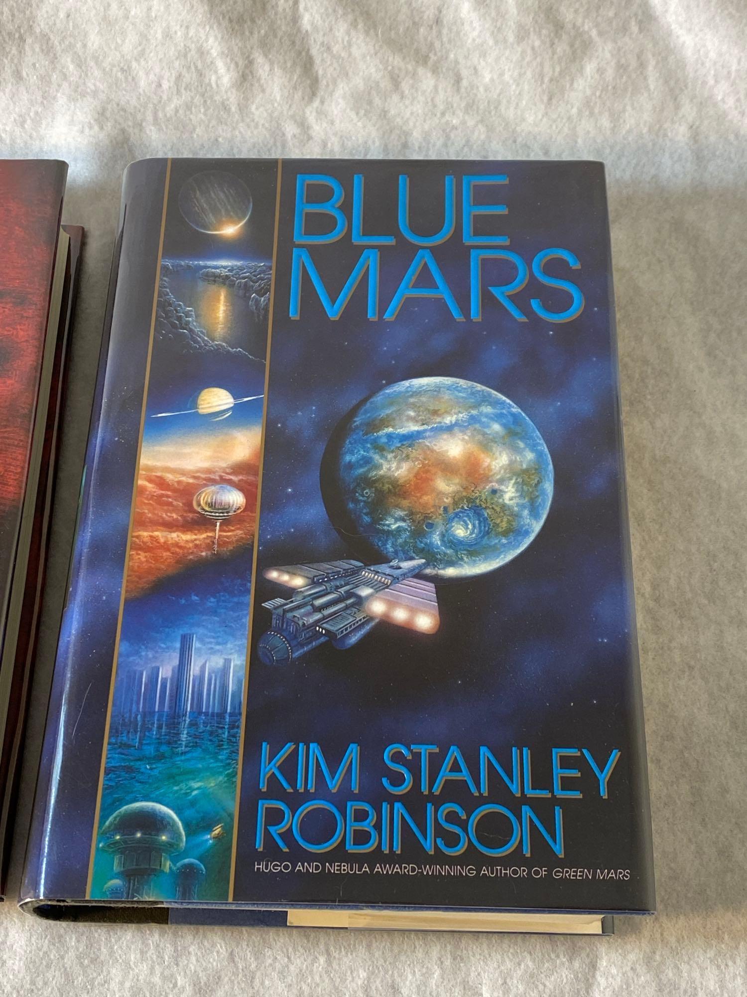 Two Signed Hardcover Novels