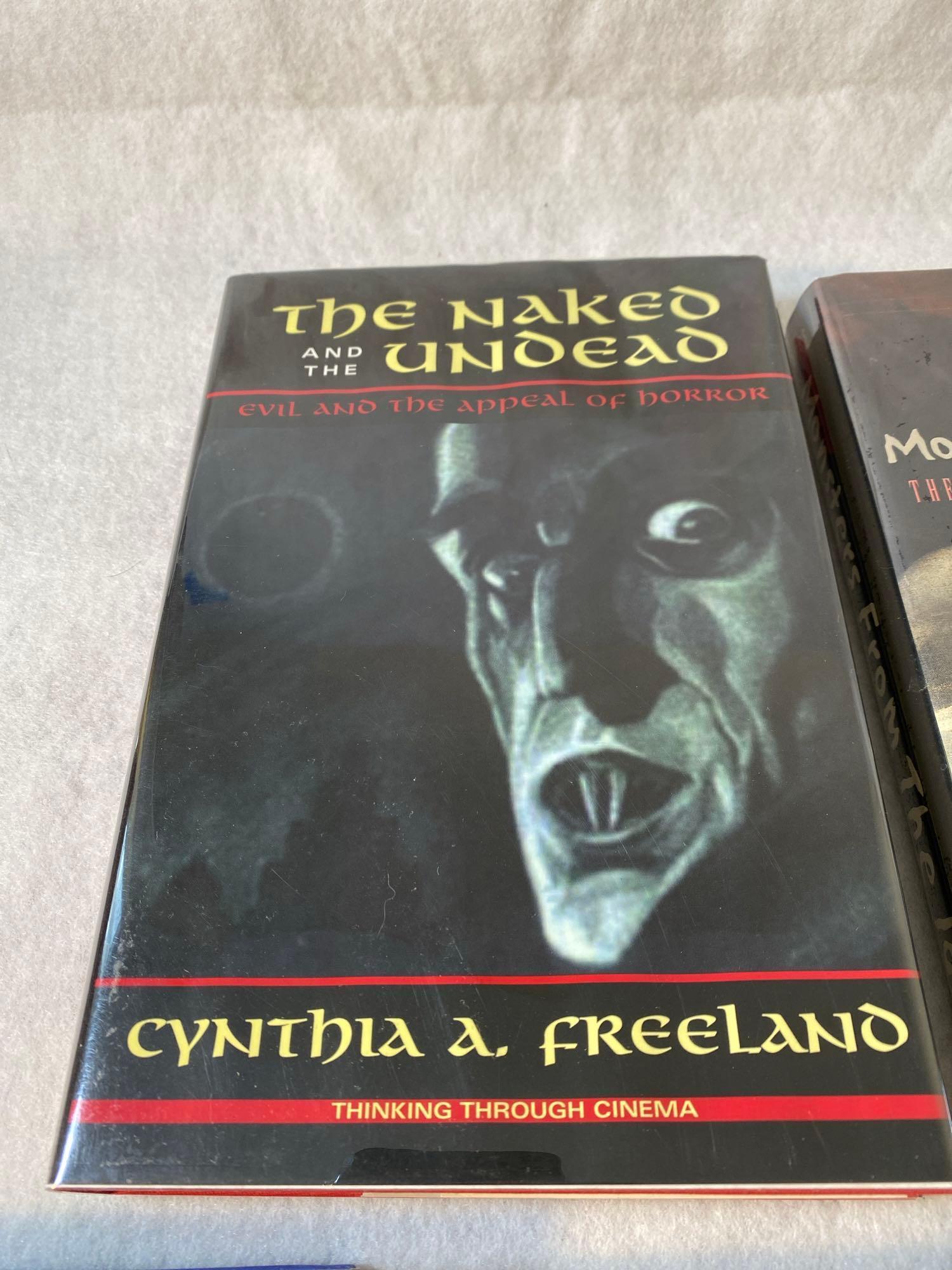 Seven Assorted Horror Reference Books