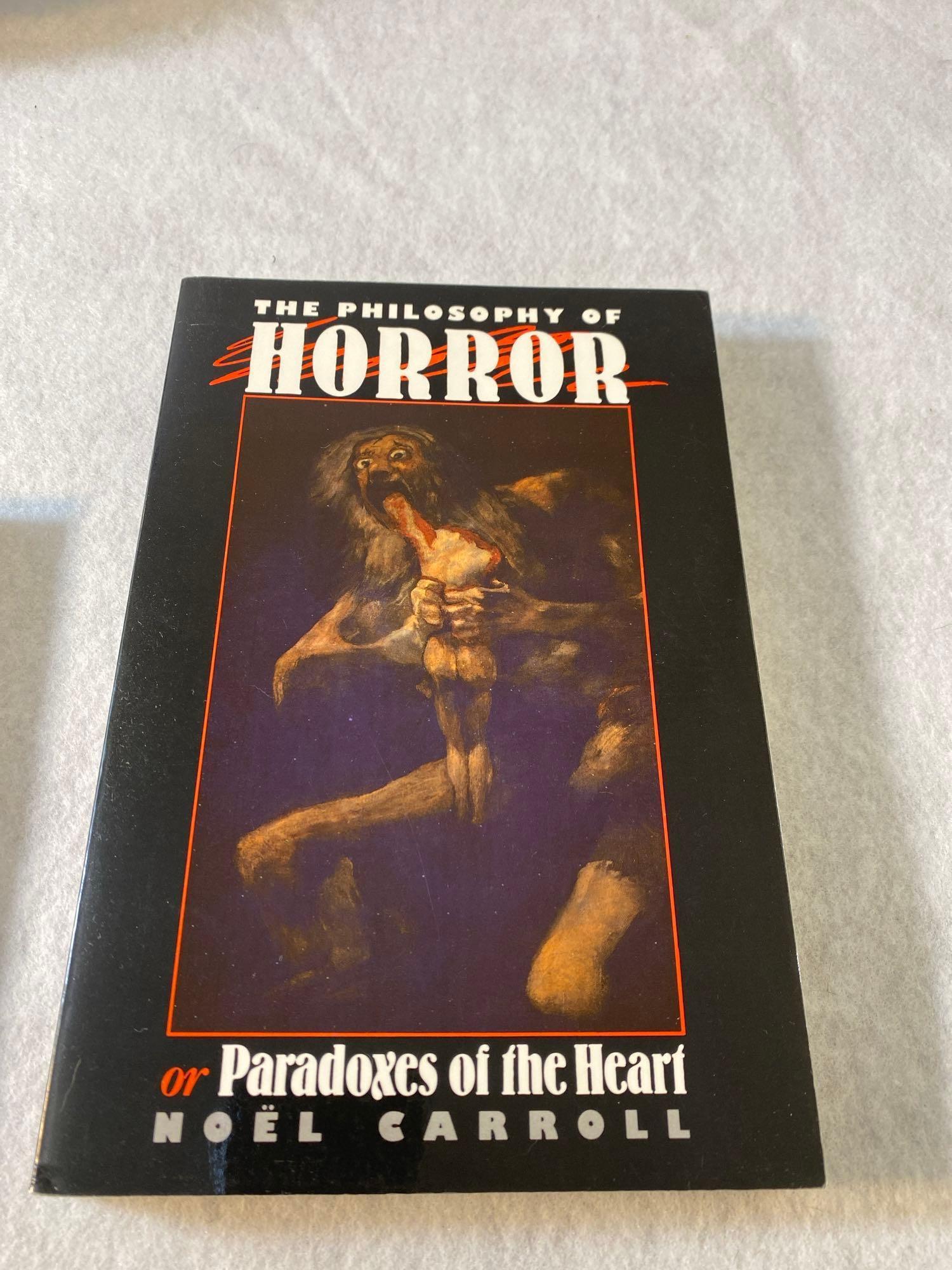 Seven Assorted Horror Reference Books