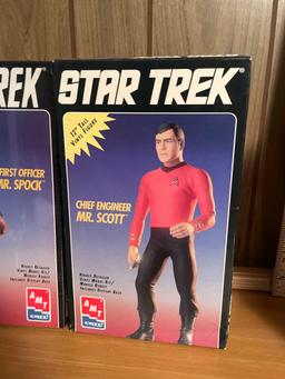 Vtg Ertl Star Trek Model Kits