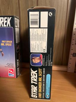 Vtg Ertl Star Trek Model Kits