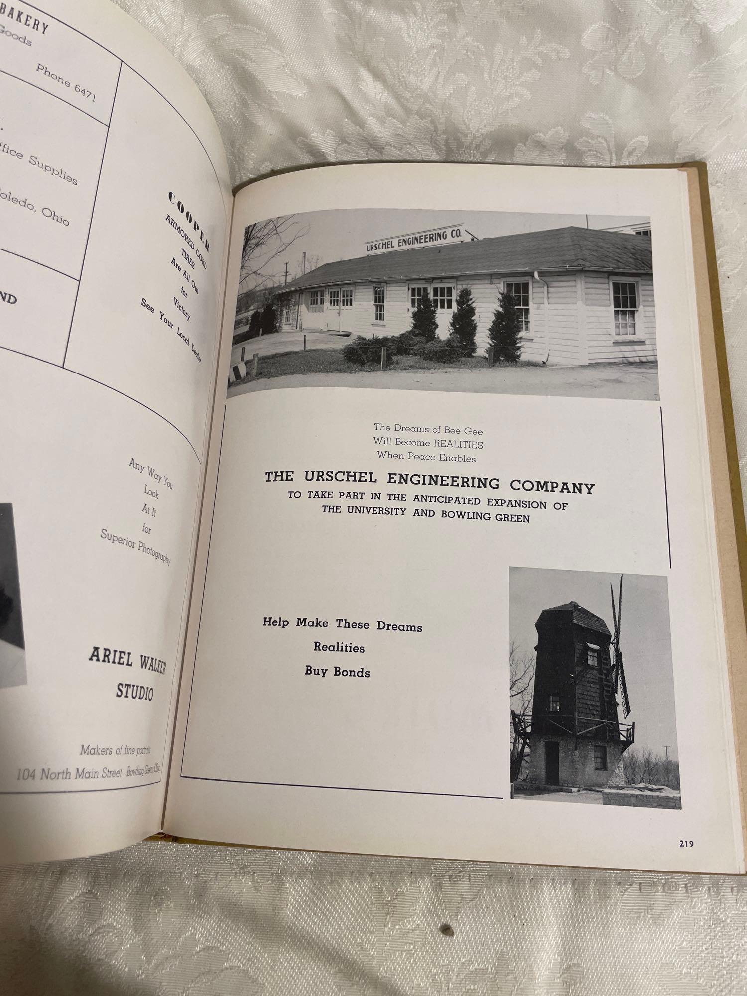 1944, 1945, 1946 BGSU Yearbooks