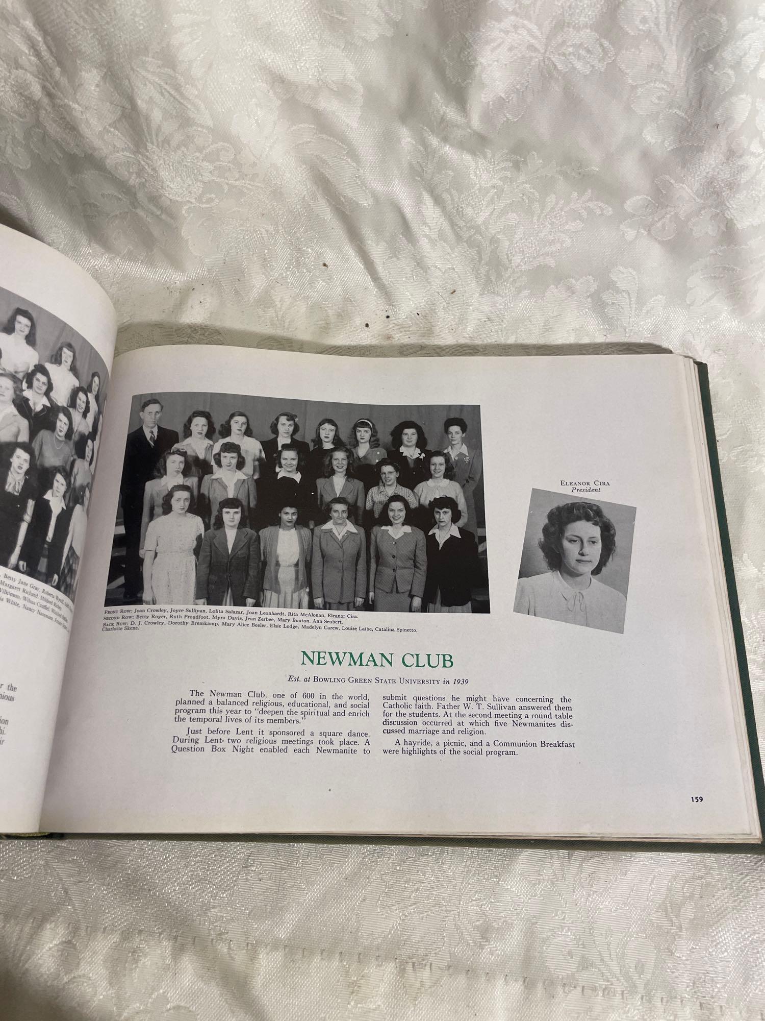 1944, 1945, 1946 BGSU Yearbooks