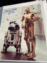 Three Star Wars Signed Photos