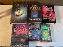 Clive Barker Books (6)