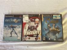 3 Sealed NIB PlayStation 2 Games