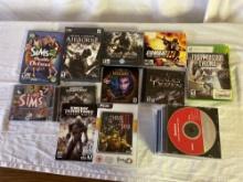 Assorted PC Games, Rewrite-able Discs and Computer Programs