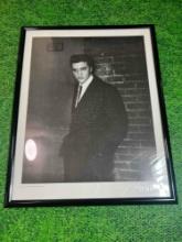 vintage framed elvis presley poster editta sherman