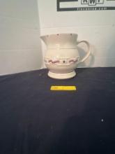 Longaberger Pottery Pitcher