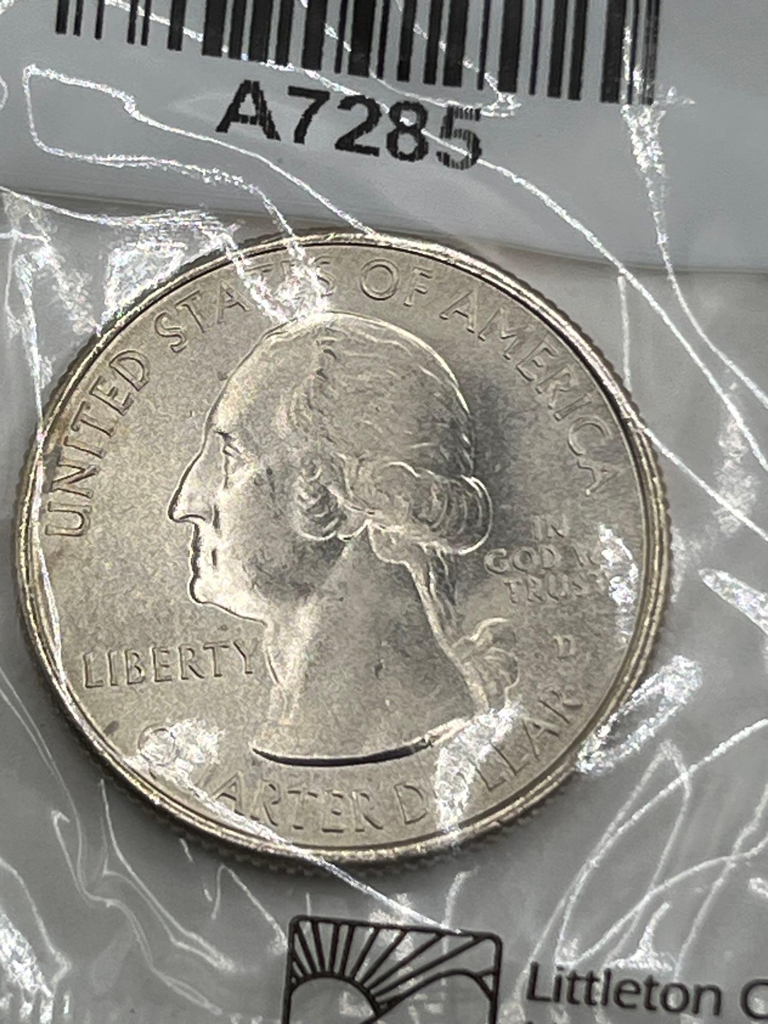 Quarter, 2014 D, Utah, UNC