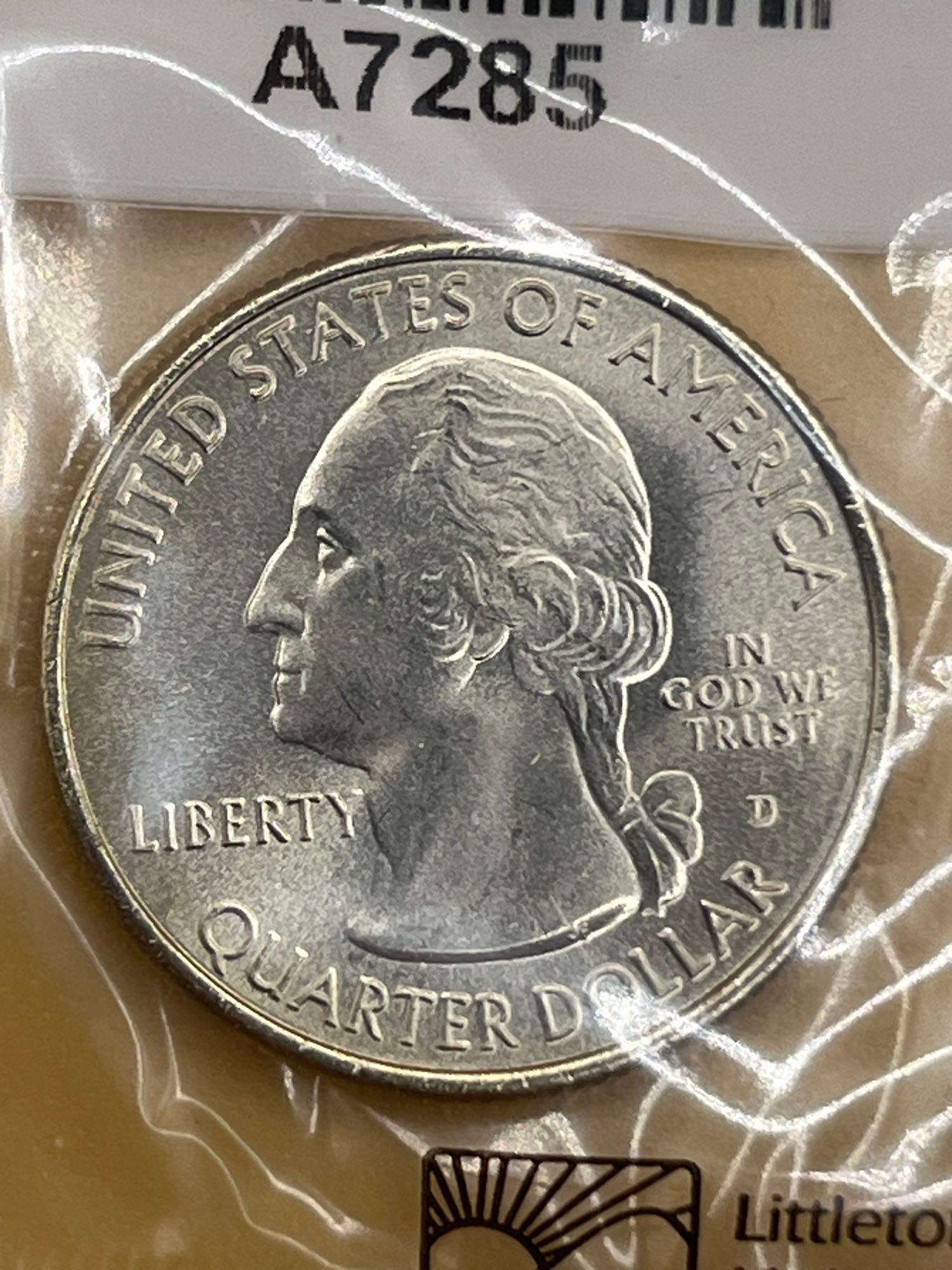 Quarter, 2014 D, Utah, UNC