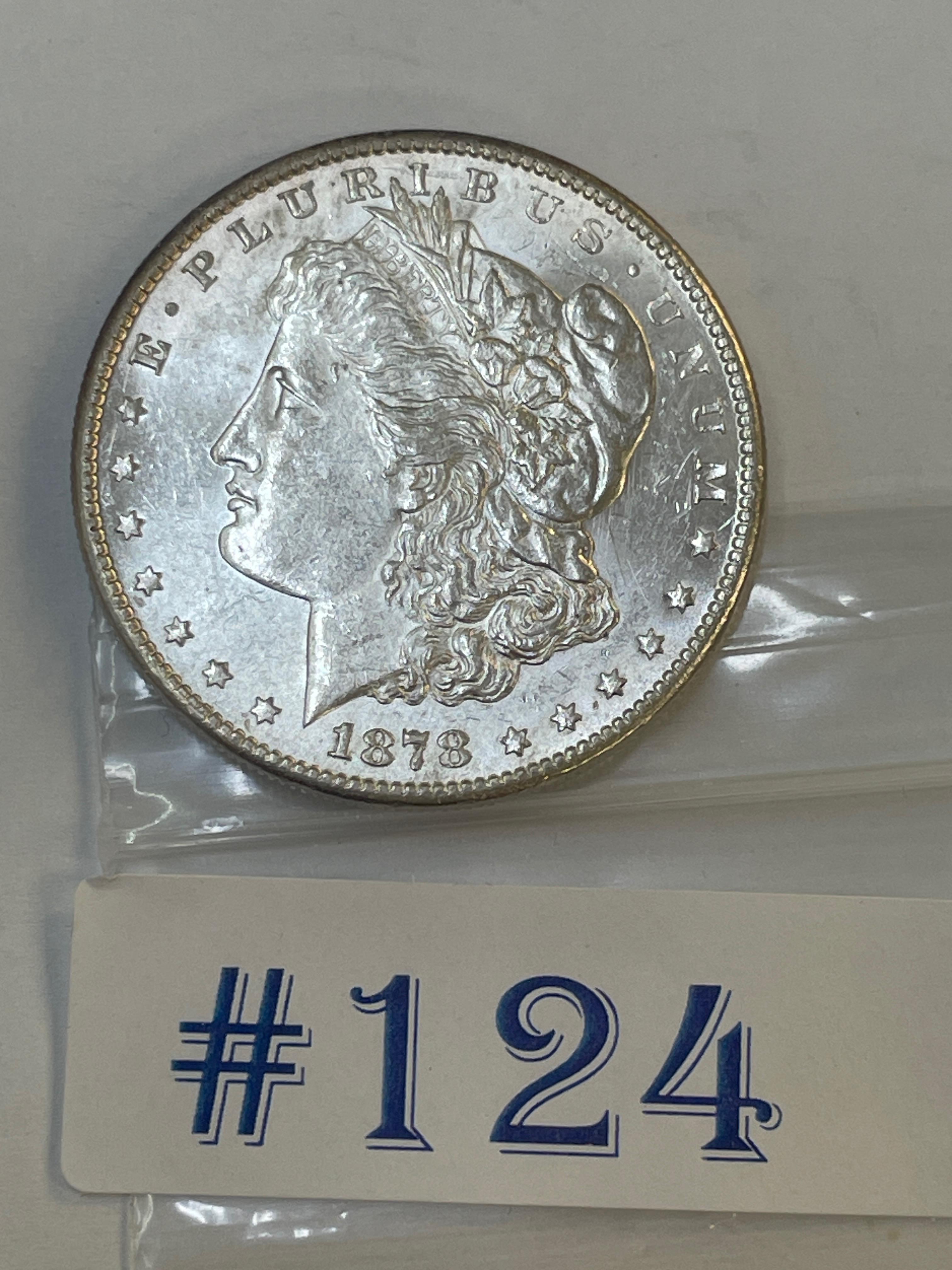 1878-S MORGAN SILVER DOLLAR