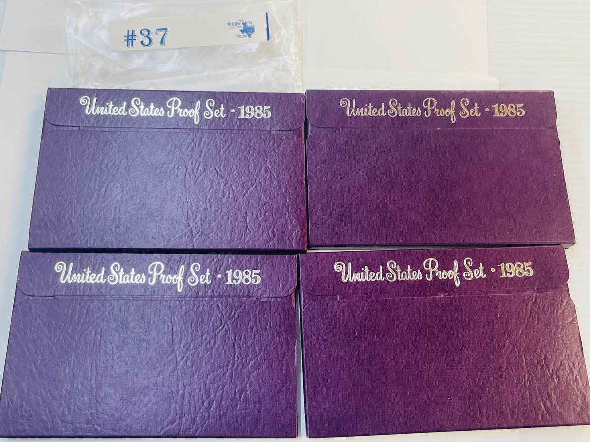 4PC 1985 PROOF SETS