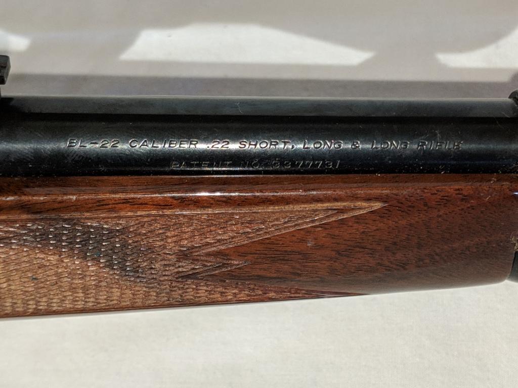 Browning BL-22 22 Cal LR Lever action w/ scope Dee