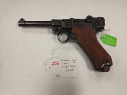 Mauser 42 1940 Luger 9mm Pistol