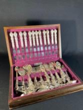 International Silverplate Flatware Set (See Photos)