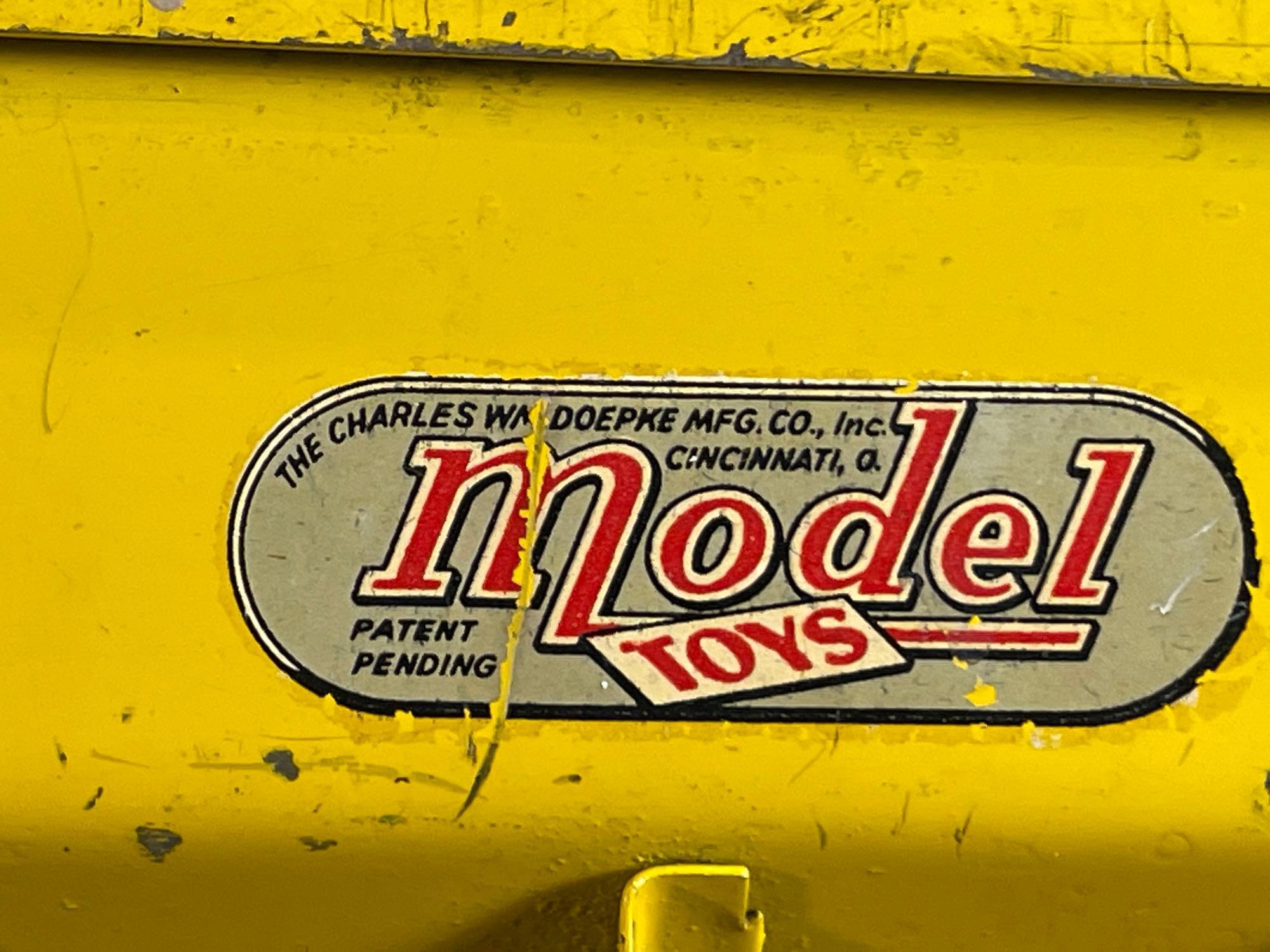 Doepke Wooldridge model toy's dump truck