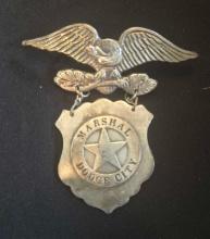 Sterling Silver Marshal Badge