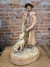 ...Original clay sculpture by Norman Frater, "The Drover"