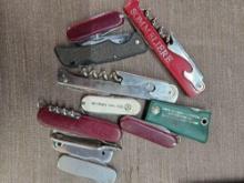 Assortment of Pocket Knives