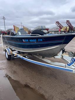 1987 Bluefin Superhawk Boat S24812