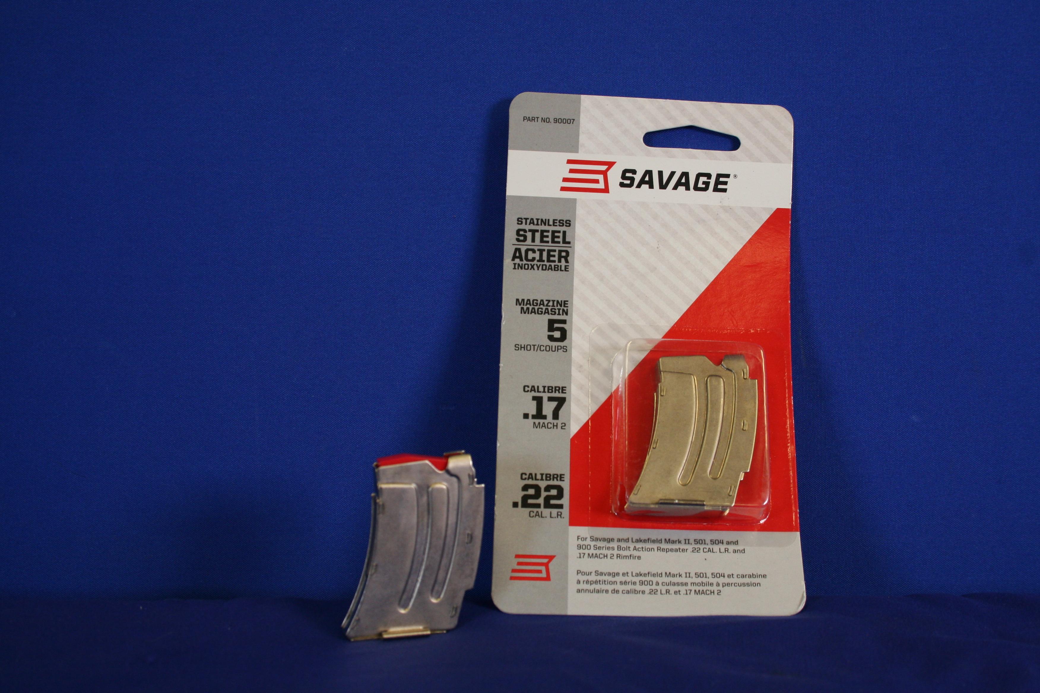 22 lr 5 Shot Magazines for Savage