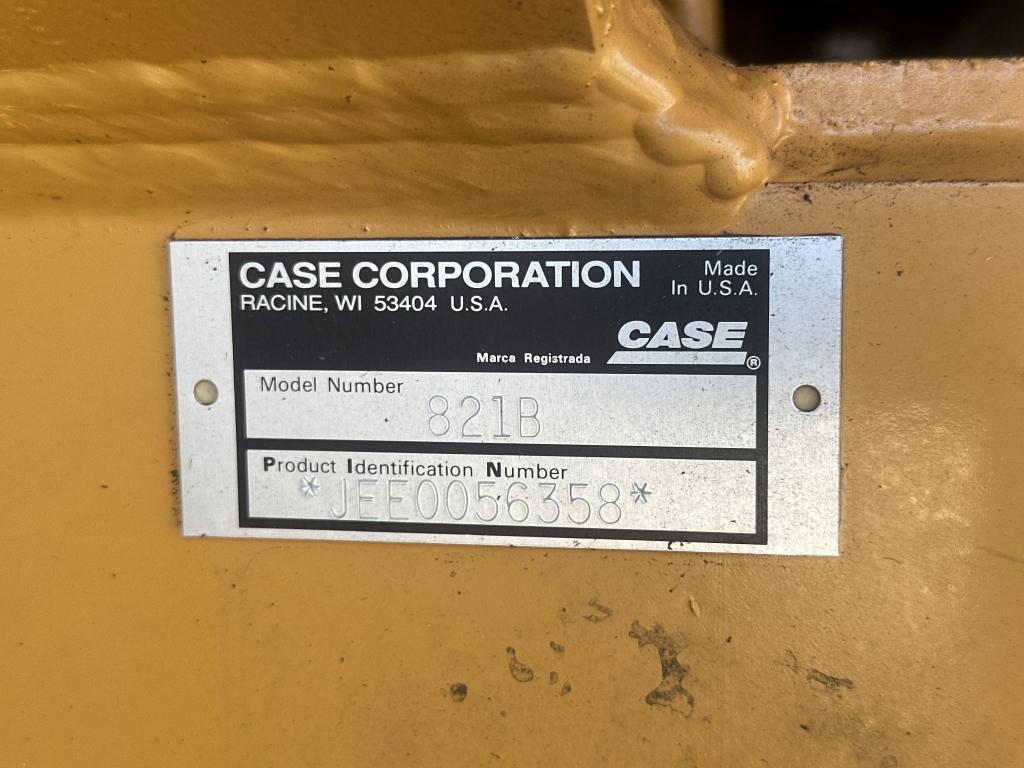 Case 821b Wheel Loader