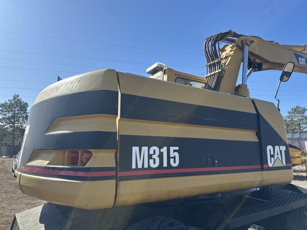 2002 Caterpillar M315 Wheeled Excavator