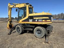 2002 Caterpillar M315 Wheeled Excavator